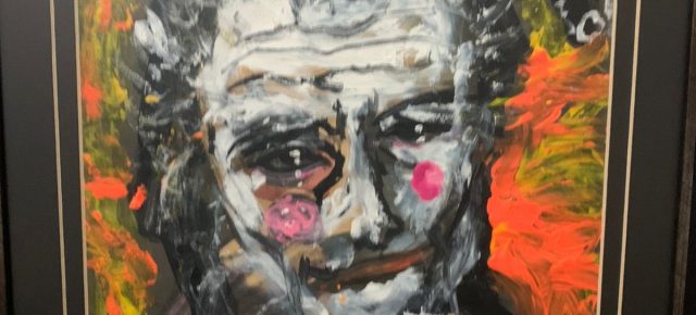 Acrílicos para el autorretrato. Obra única