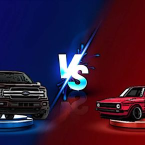 La lobo vs el carro chaparro